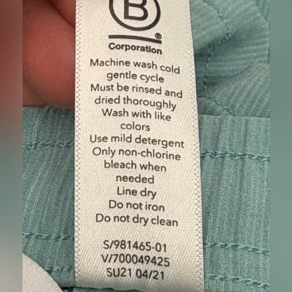 Athleta‎ Marin Board Shorts Teal Swim Shorts Medium 5” Inseam - Picture 15 of 15